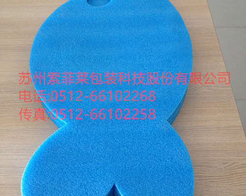 EPE珍珠棉模切加工，深藍色珍珠棉加工